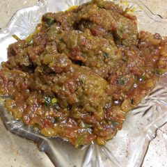 A picture of Handi kabab.