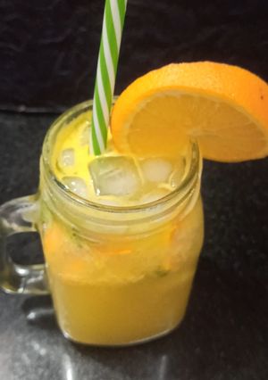 A picture of Orange mojito.