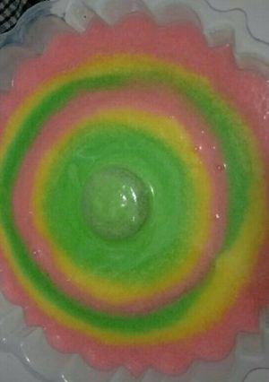 Foto resep Puding pelangi