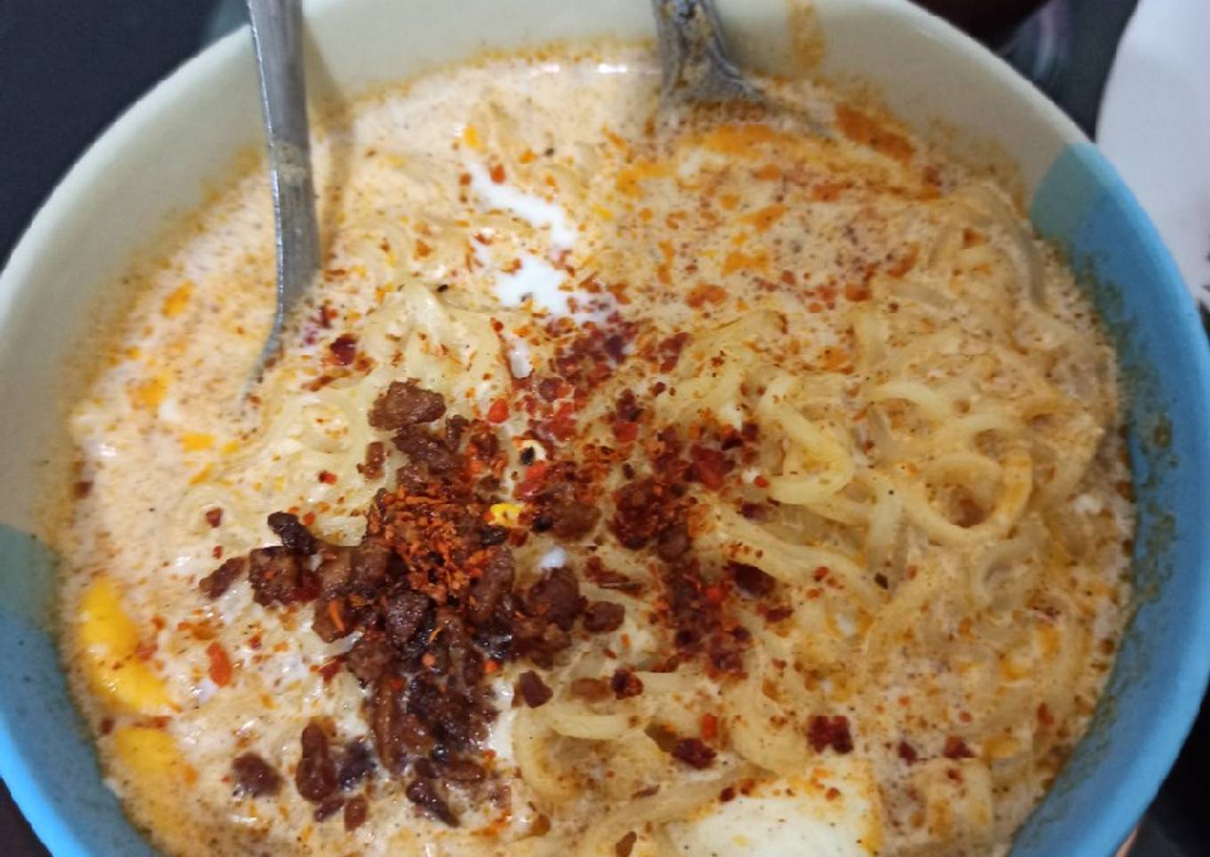 Mie kare mewah
