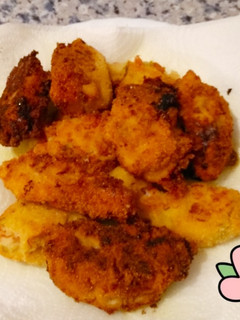 Una foto de Croquetones de espárragos y jamón