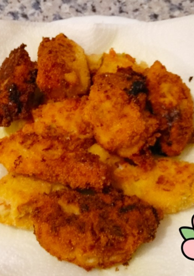 Una foto de Croquetones de espárragos y jamón
