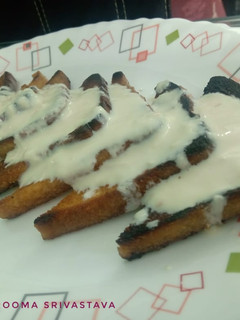 शाही मलाई टोस्ट (Shahi malai toast recipe in Hindi) रेसिपी मुख्य फोटो