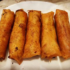 A picture of Filipino Vegetable Lumpia.