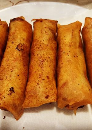 A picture of Filipino Vegetable Lumpia.