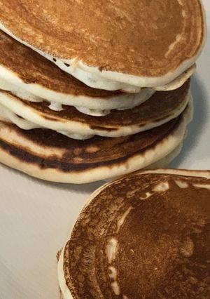Una foto de Tortitas americanas súper esponjosas