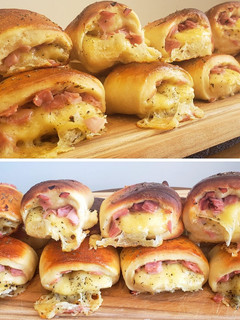 Foto de Enroladinho de Presunto e Queijo