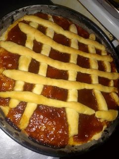 Una foto de Pasta frola en pizzería xxl