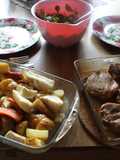 Todo tostau, menos el pan y la ensalada