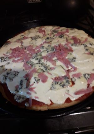 Una foto de Pizza batida