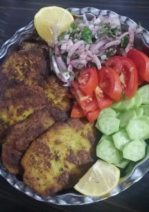عکسی از دستور کتلت مرغ