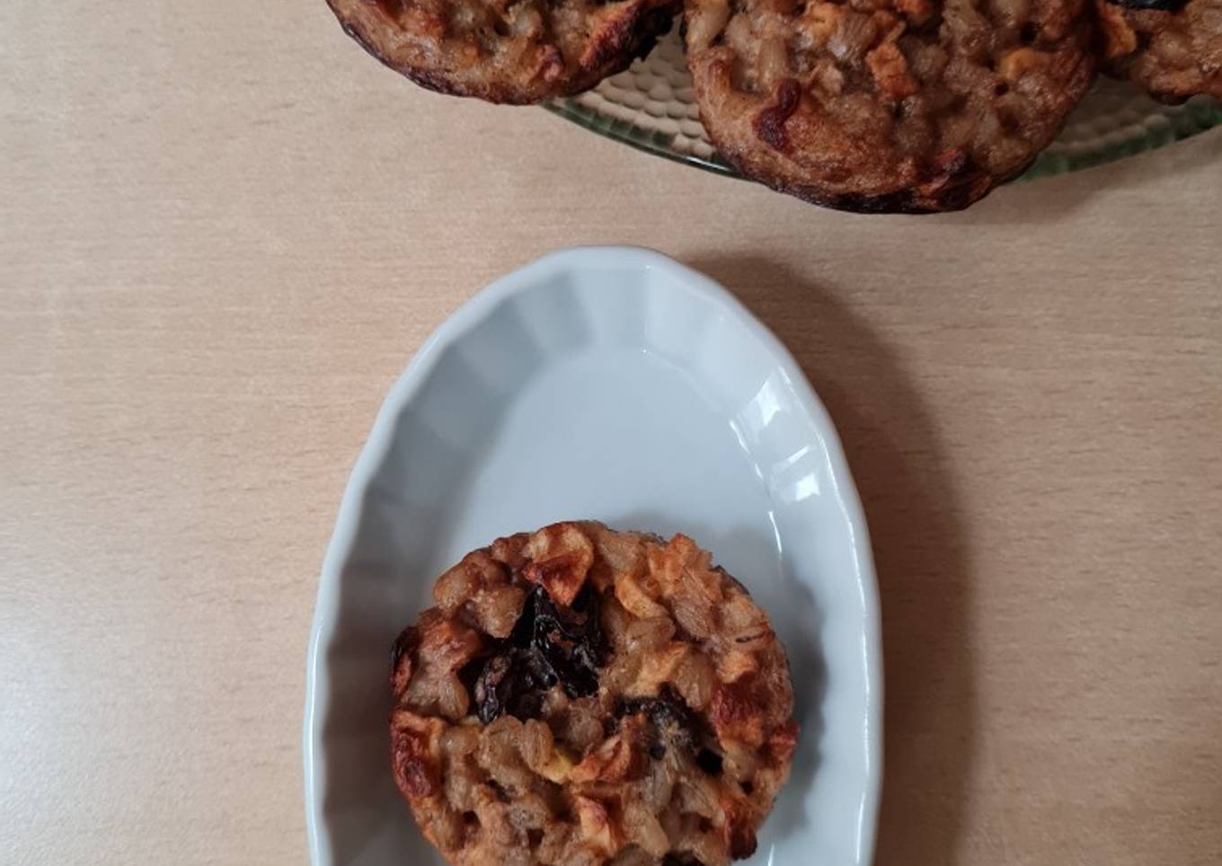 Galletas de cebada dulces, fáciles y muy saludables 🍎