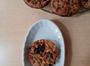 Una foto de Galletas de cebada dulces, fáciles y muy saludables 🍎