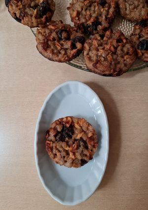 Una foto de Galletas de cebada dulces, fáciles y muy saludables 🍎