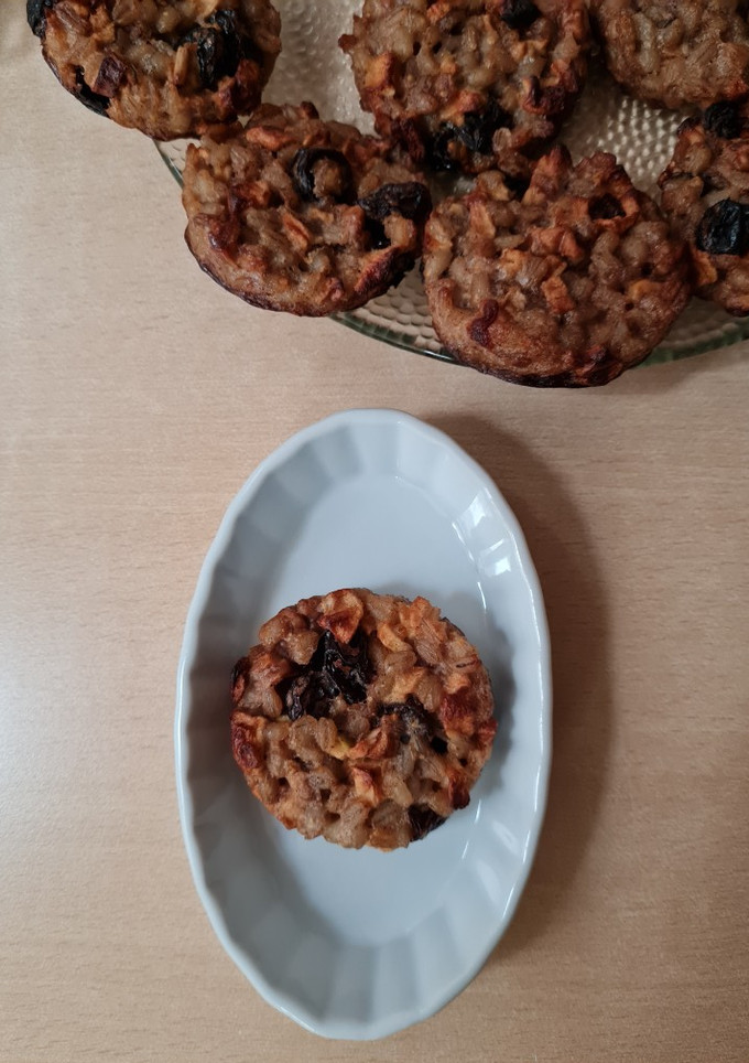 Una foto de Galletas de cebada dulces, fáciles y muy saludables 🍎