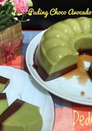 Foto resep Puding Choco Avocado Ketofy