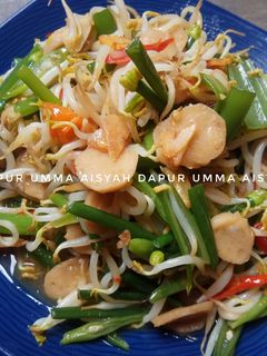 Foto resep Oseng ulated tauge bakso