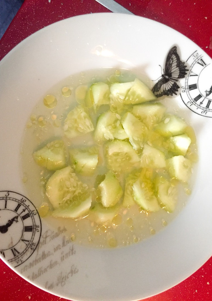 Una foto de Gazpacho de pobres