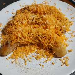รูปของ Pan-fried Banana with Cheese