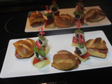 Panes de leche con bacon y chorizo