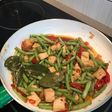 Tumis kacang tahu sederhana