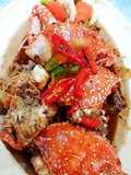 ปูม้าผัดน้ำพริกเผา