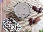 Gambar susu kurma blender
