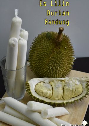 Foto resep Es Lilin Durian Bandung Kekinian