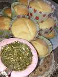 Muffin de vainilla