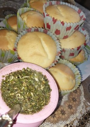 Una foto de Muffin de vainilla