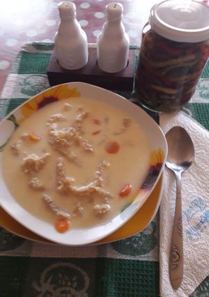 O poză a rețetei Ciorbă de burtă.