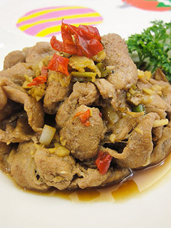 有心食譜:醬燒梅花肉片 的食譜成品照片