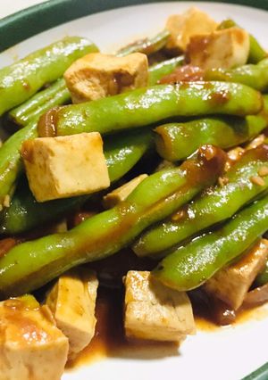 A picture of Korean Inspired Green Beans Stir Fry.