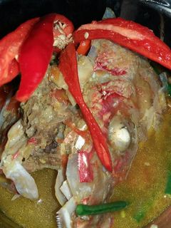 Foto resep Sop kepala ikan kakap