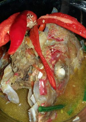 Foto resep Sop kepala ikan kakap