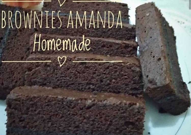 Brownies Amanda Home made
