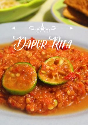 Foto resep Sambal Mentah terasi