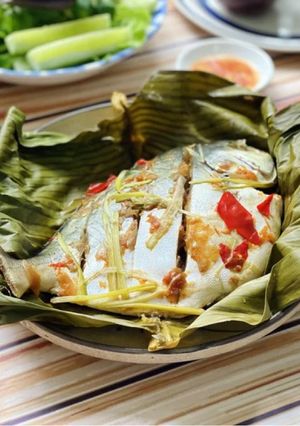 Hình của món Cá Chim Nướng.
