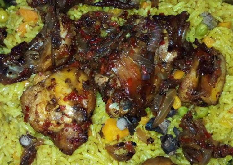 How to Prepare Homemade Fried 🌾 Rice