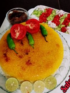عکسی از دستور کباب لا پلو