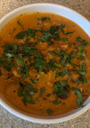 A picture of Gobi tikka masala.
