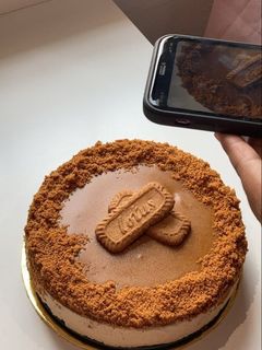 صورة لوصفة تشيز كيك من دون جبن ومكونات اقتصادية موجودة في كل بيت 🤍 والطعم روووعة 🍰💕