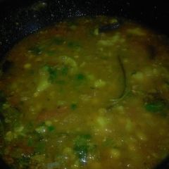 A picture of Aloo curry / potato curry.