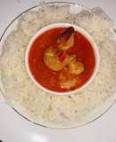 Thai Prawns/Shrimp Red Curry
