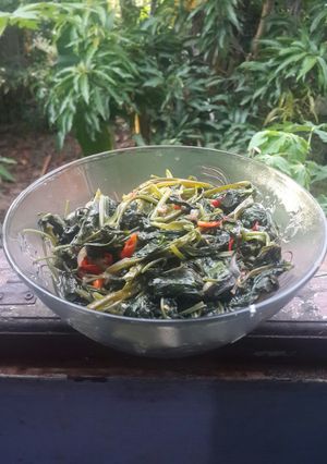Foto resep 11. Kangkung Plecing