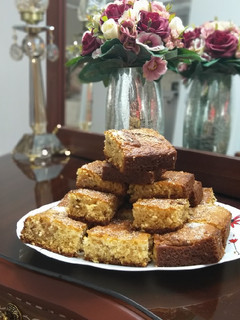 عکسی از دستور کیک سیب و دارچین