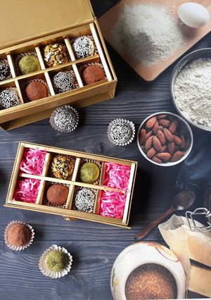 Hình của món Truffles chocolate (công thức 2).