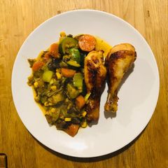 A picture of Oven Baked Chicken.