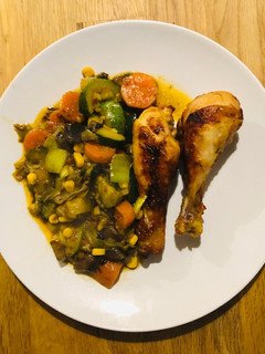 A picture of Oven Baked Chicken.