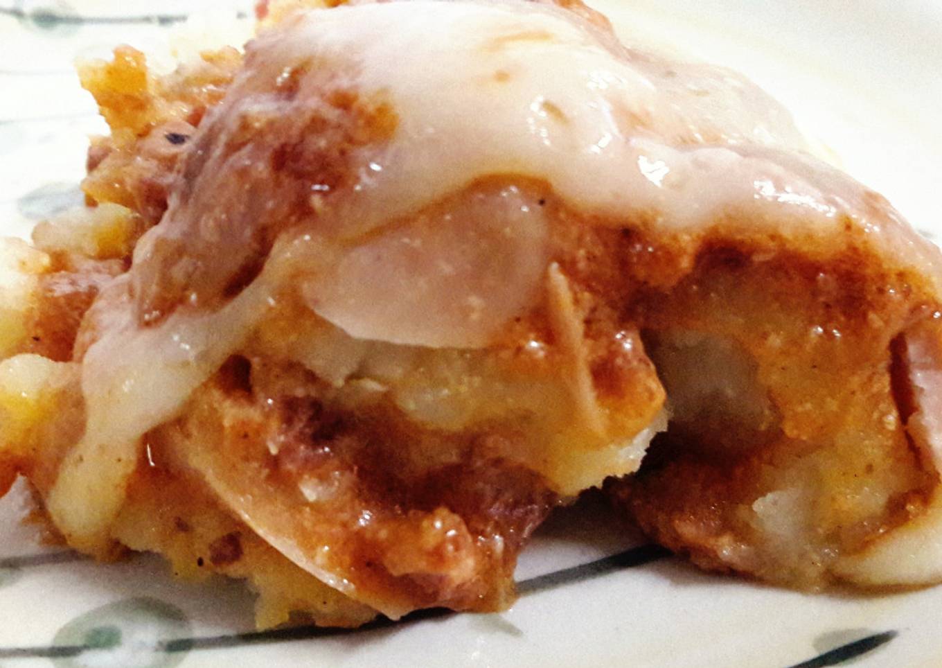 Potato Bolognese Schotel Panggang Simple dan Mudah.